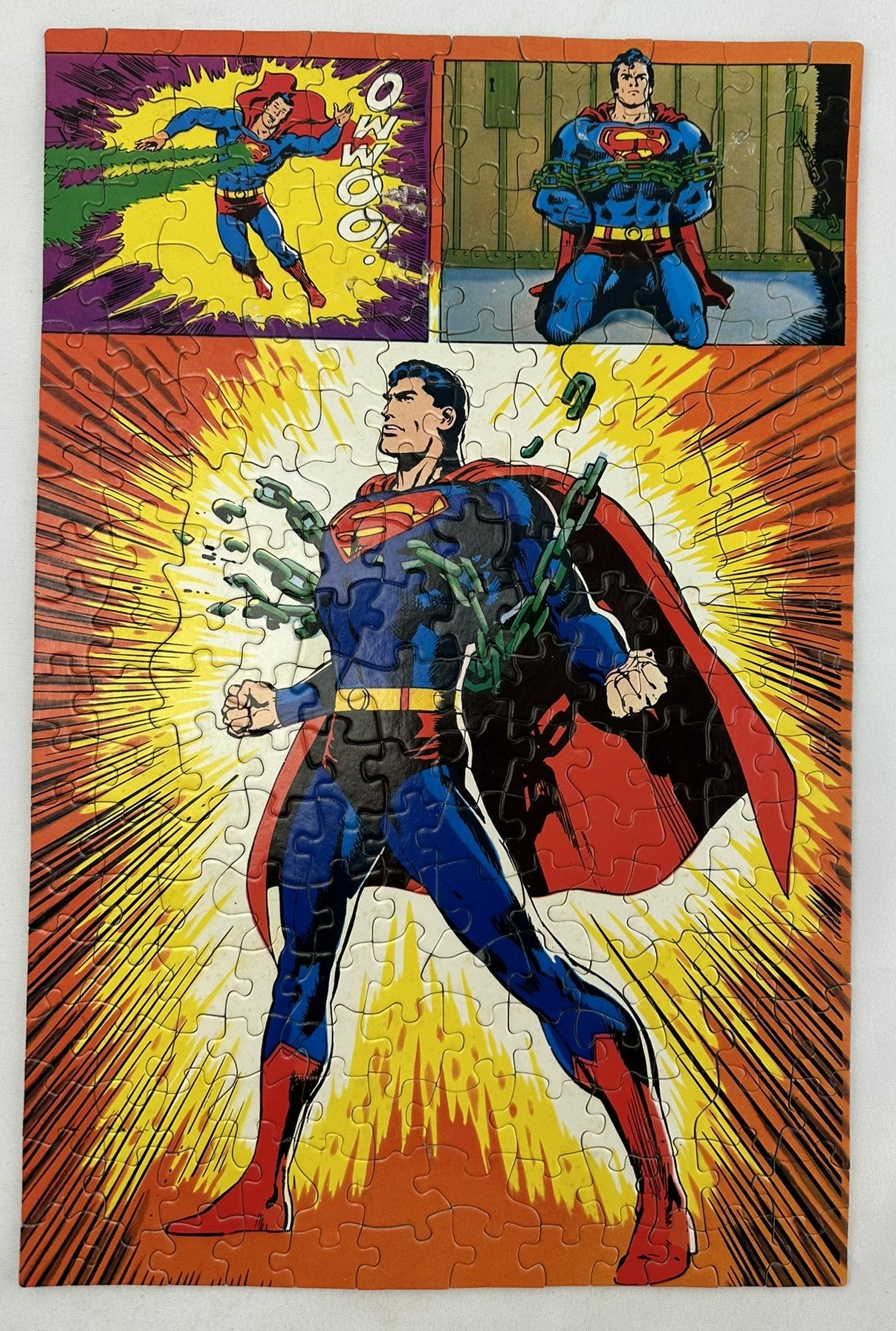 Superman 200 Pc Puzzle - 1973 - APC - Very Good Condition