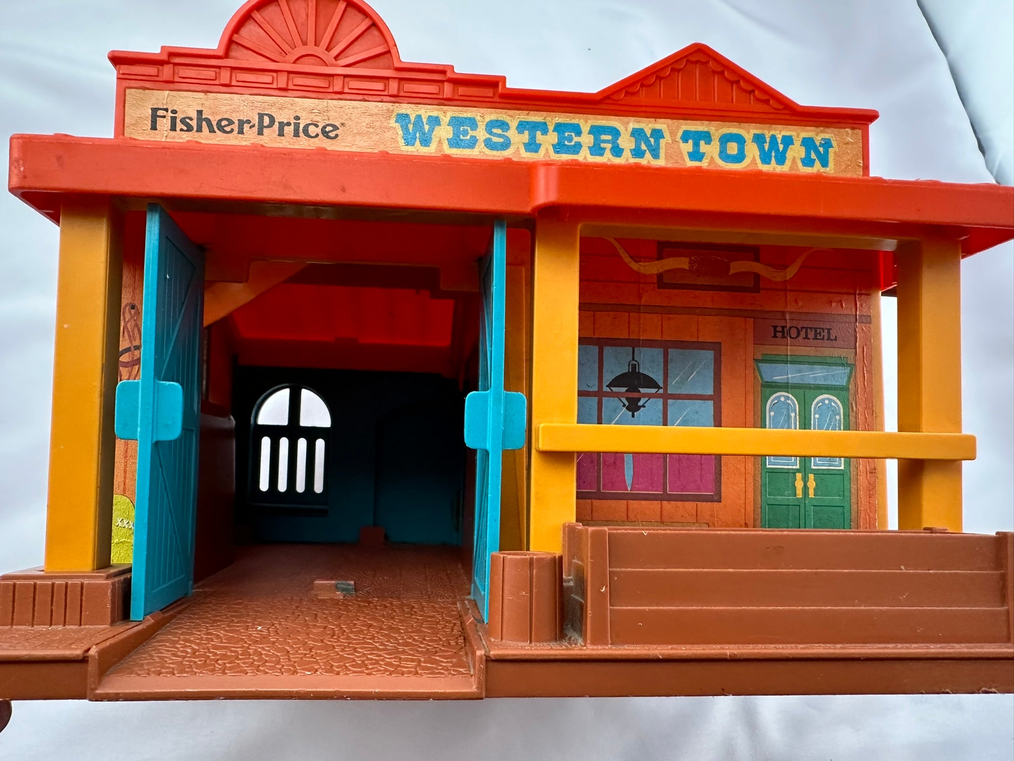 Fisher Price Little Western Town #934 - 1982 - Very Good Condition