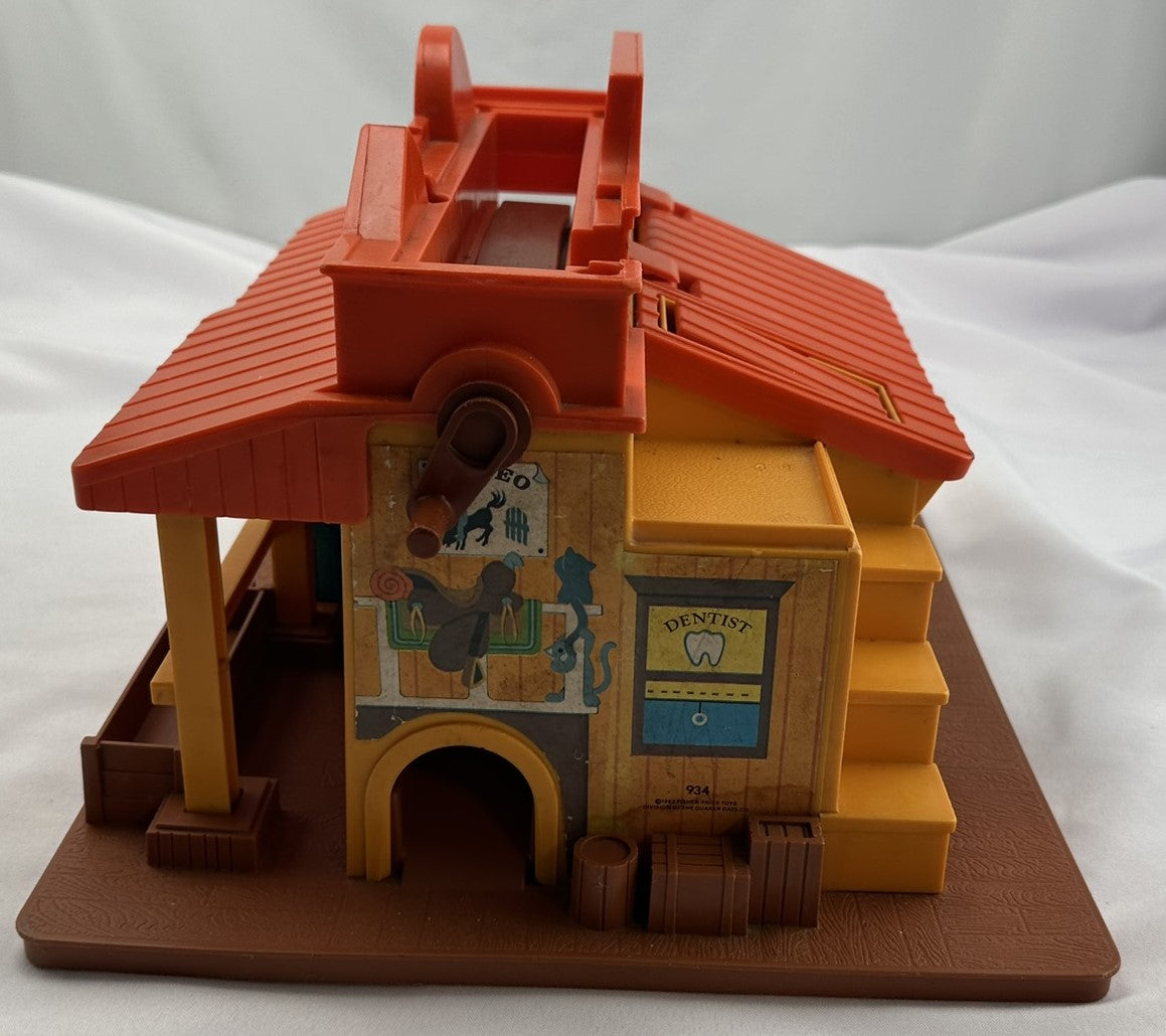 Fisher Price Little Western Town #934 - 1982 - Very Good Condition