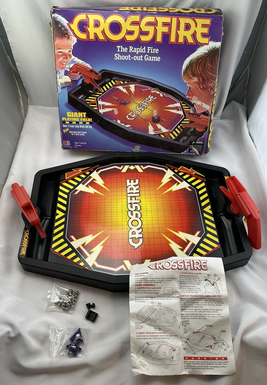 Crossfire Game - 1994 - Milton Bradley - Great Condition