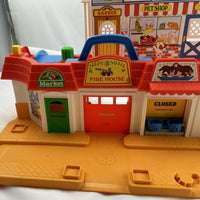 Fisher Price Little People Main Street #2500 in Box - 1986 - Great Condition