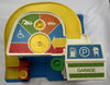 Fisher Price Little People Action Garage in Box - 1990 - Very Good Condition