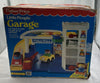 Fisher Price Little People Action Garage in Box - 1990 - Very Good Condition