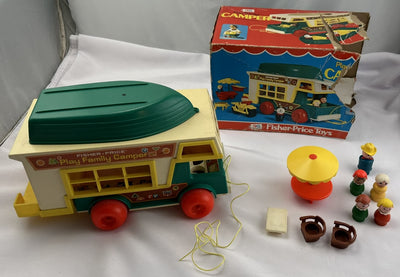 Fisher Price Little People Play Family Camper #994 - 1972 - Very Good Condition