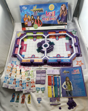 Hannah Montana Mall Madness Game - 2008 - Milton Bradley - Great Condition