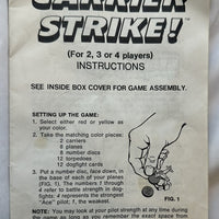 Carrier Strike Game - 1977 - Milton Bradley - Good Condition