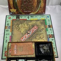 Lord of the Rings Trilogy Monopoly - 2003 - Parker Brothers - New Old Stock