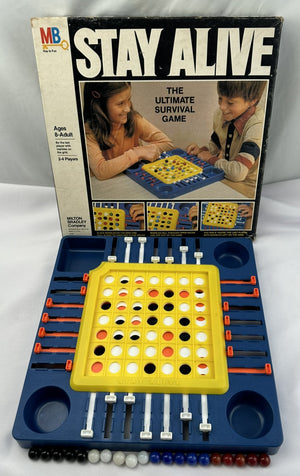 Stay Alive Game - 1978 - Milton Bradley - Great Condition