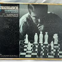 Renaissance Chessmen Chess Set - 1959 - E.S. Lowe - Very Good Condition