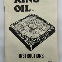 King Oil Game - 1974 - Milton Bradley - Great Condition