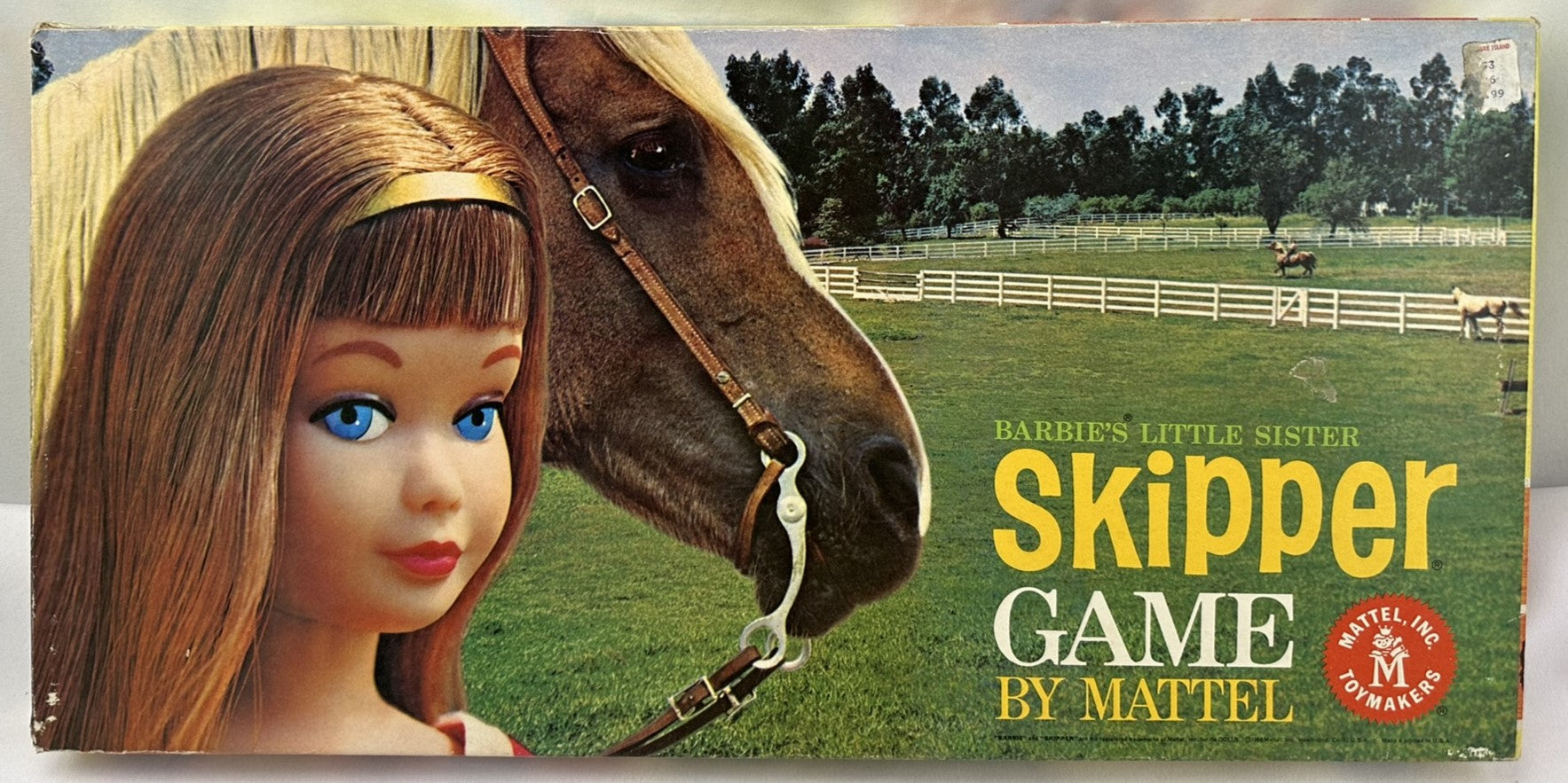 Skipper: Barbie's Little Sister Game - 1964 - Mattel - Great Condition