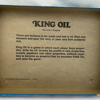 King Oil Game - 1974 - Milton Bradley - Great Condition