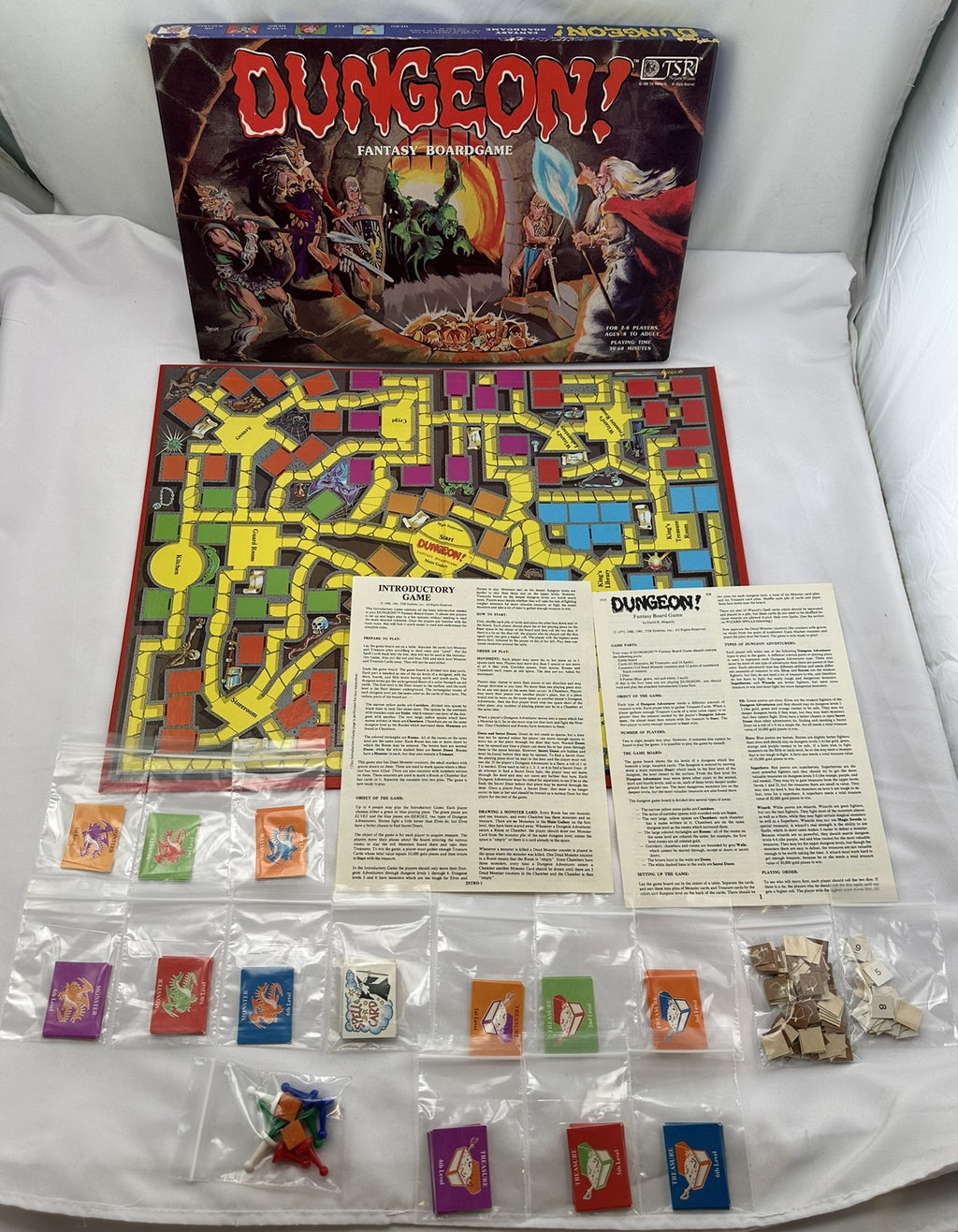 Dungeon! Game - 1980 - TSR - Great Condition