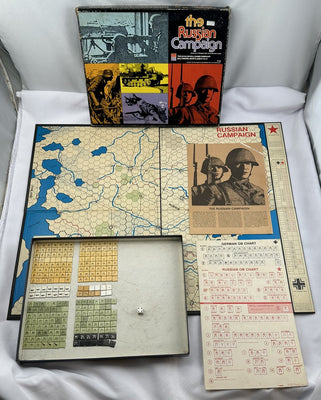 The Russian Campaign - 1976 - Avalon Hill - Very Good Condition