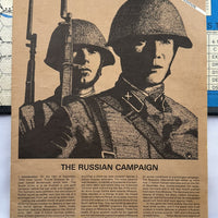 The Russian Campaign - 1976 - Avalon Hill - Very Good Condition