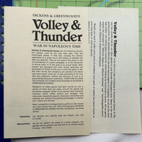 Volley and Thunder Game - 1981 - Dickens and Greenwood - Very Good Condition