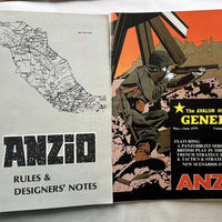 Anzio: The Struggle for Italy - 1978 - Avalon Hill - Very Good Condition