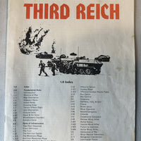 Rise and Decline of the Third Reich Game - 1974 - Avalon Hill - Very Good Condition