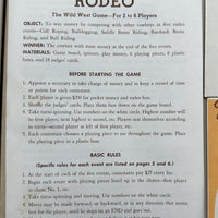 Rodeo, The Wild West Game - 1957 - Whitman - New Old Stock