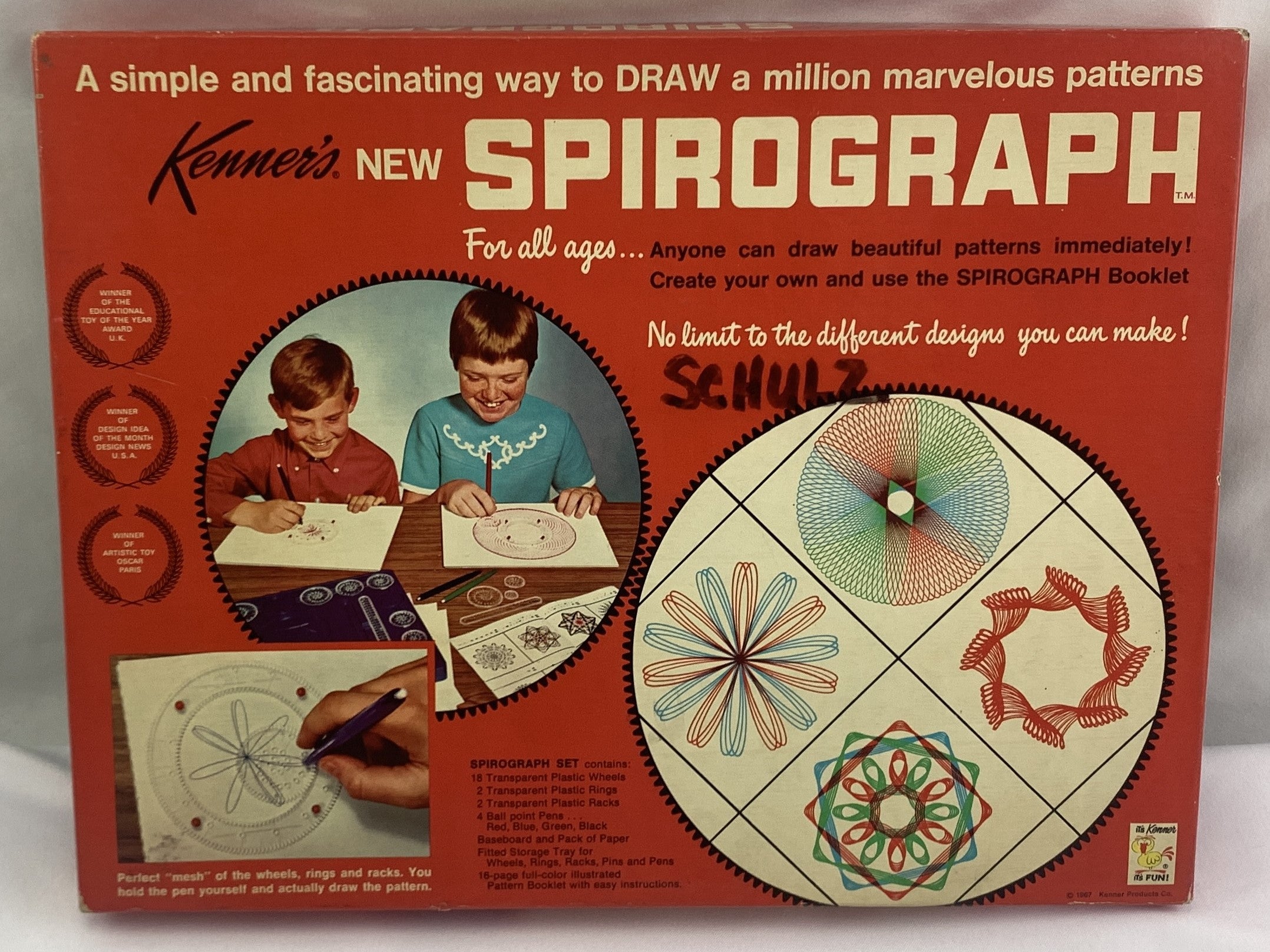 Spirograph - 1967 - Kenner - Great Condition