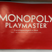 Monopoly Playmaster Game - 1982 - Parker Brothers - Great Condition