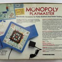 Monopoly Playmaster Game - 1982 - Parker Brothers - Great Condition