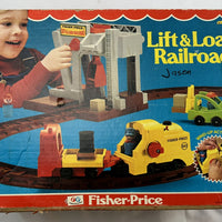 Fisher Price Little People Lift and Load Railroad #943 - Complete - 1978 - Great Condition