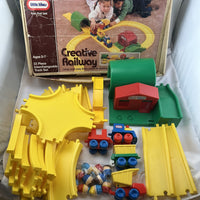 Creative Railway Set - 1985 - Little Tikes - Great Condition