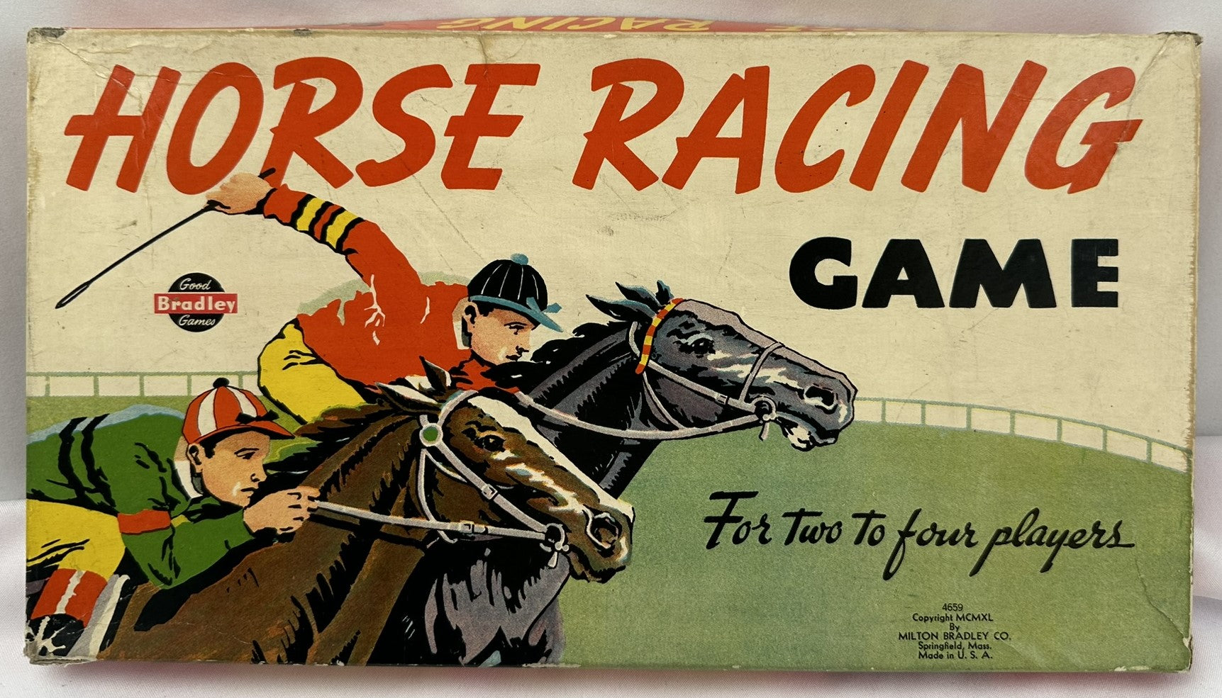 Horse Racing Game - 1940 - Milton Bradley - Good Condition