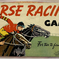 Horse Racing Game - 1940 - Milton Bradley - Good Condition