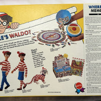 Where's Waldo Memory Game - 1991 - Mattel - Great Condition