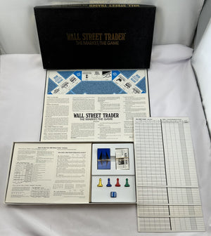 Wall Street Trader Board Game - 1988 - Great Condition