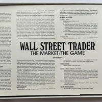 Wall Street Trader Board Game - 1988 - Great Condition