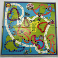 Cooks Tours: European Travel Game - 1972 - Selchow & Righter - Great Condition