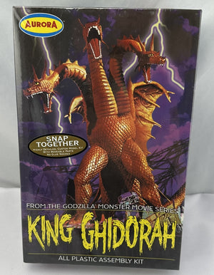 King Ghidorah Godzilla Model Kit - Aurora - 2000 - New/Sealed