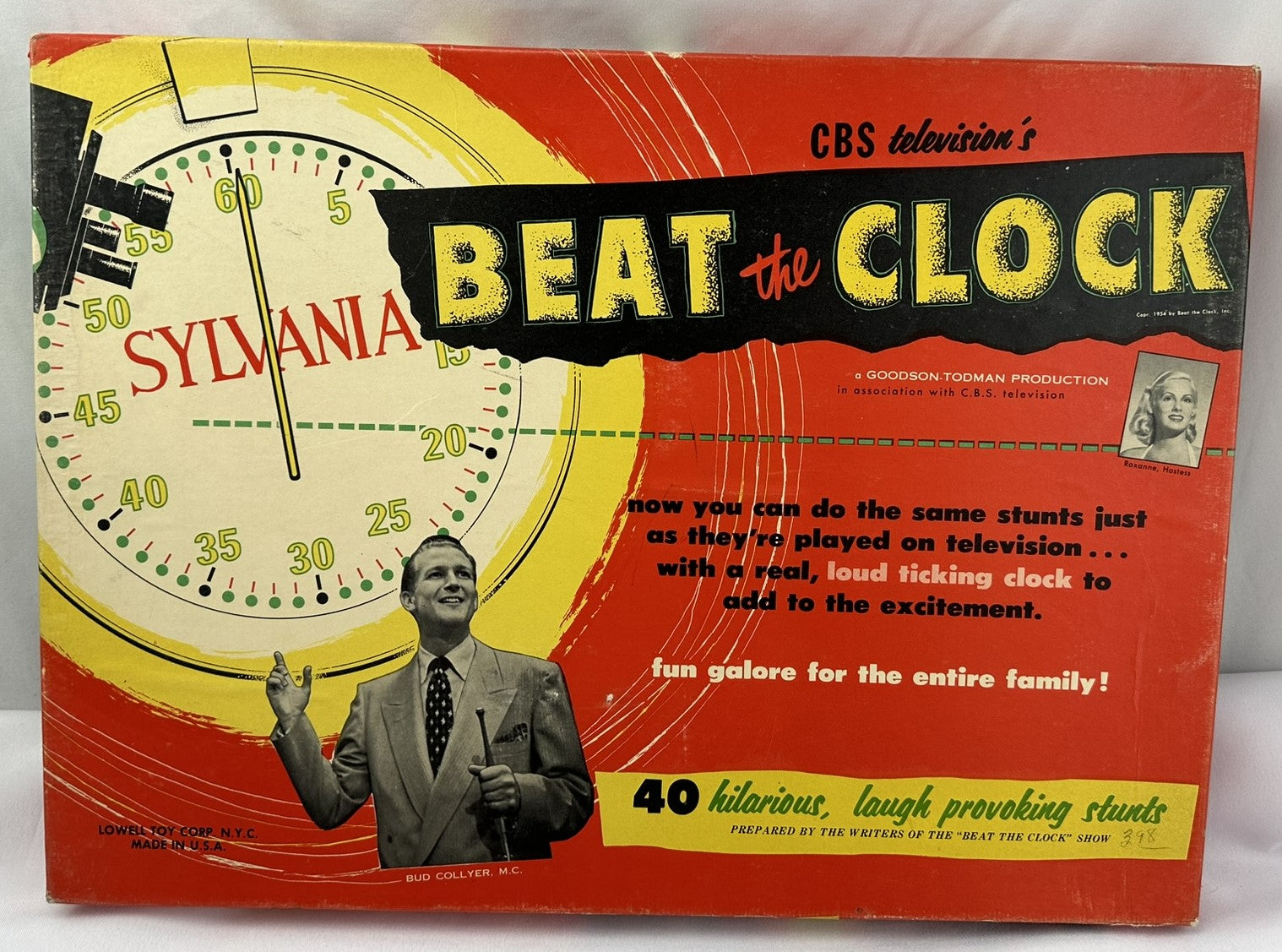 Beat the Clock Game - 1954 - Lowell Toys - Great Condition