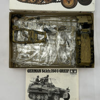 Tamiya 1:35 Scale German Sdkfz 250/3 Greif Model Kit - Tamiya - Partially Assembled