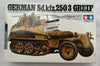 Tamiya 1:35 Scale German Sdkfz 250/3 Greif Model Kit - Tamiya - Partially Assembled