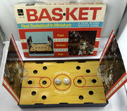 Bas-ket Game Miniature Basketball - 1973 - Cadaco - Good Condition