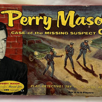 Perry Mason Game: Case of the Missing Suspect Game - 1959 - Transogram - Good Condition (Copy)