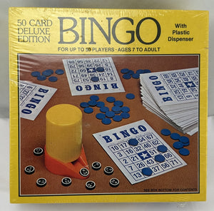 Deluxe Bingo Game - Whitman - 1981 - New/Sealed