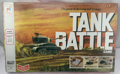 Tank Battle Game - 1975 - Milton Bradley - New/Sealed