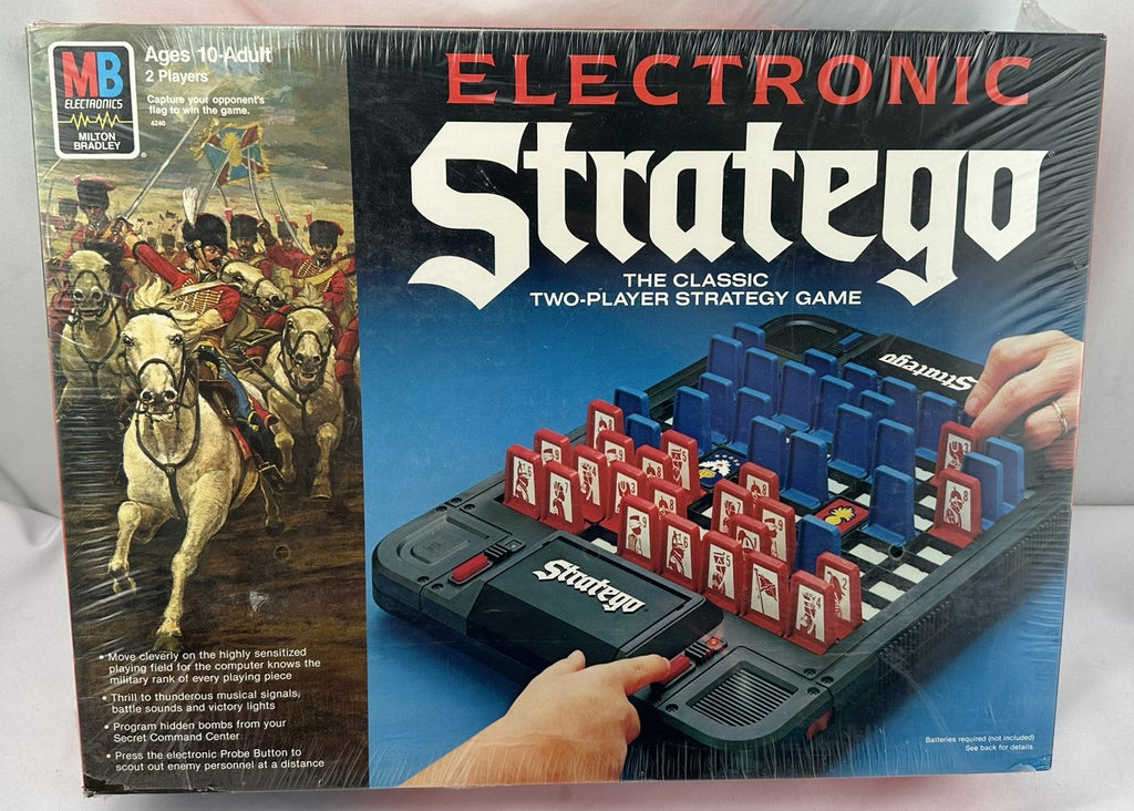 Electronic Stratego Game - 1982 - Milton Bradley - New/Sealed