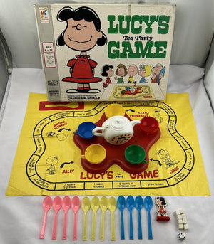 Lucys Tea Party Game - 1971 - Milton Bradley - Very Good Condition