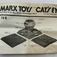 Cat's Eye Game - 1978 - Marx Toys - Great Condition