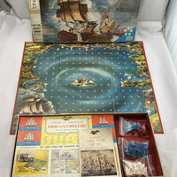 Broadside Game - 1962 - Milton Bradley - Good Condition