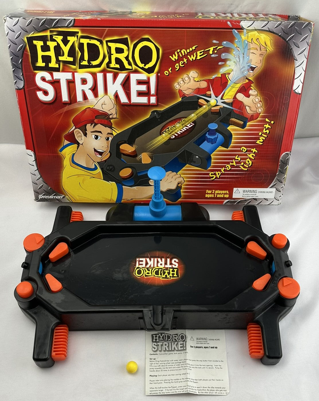 Hydro Strike! Game - 2005 - Pressman - Very Good Condition