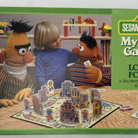 Sesame Street Lost and Found Game - 1986 - Milton Bradley - Great Condition