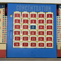 Concentration Game 6th Edition - 1965 - Milton Bradley - Great Condition