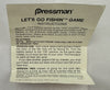 Lets Go Fishing Game - 1987 - Pressman - Great Condition